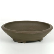 poterie bonsai - ronde - d27 x h7-5 cm